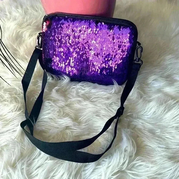 Sequin cute crossbody bag - Picture 1 of 3
